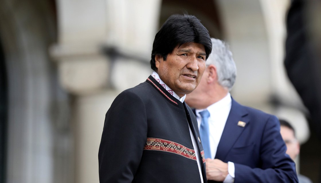 a reuters file photo of evo morales