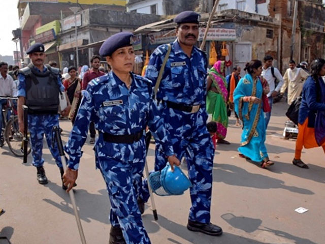 security has been stepped up in the indian city of ayodhya ahead of a supreme court verdict on the future of a disputed religious site photo afp security has been stepped up in the indian city of ayodhya ahead of a supreme court verdict on the future of a disputed religious site photo afp
