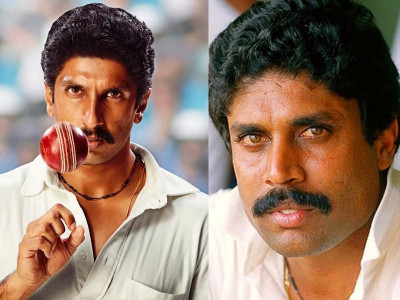 ranveer singh looks exactly like kapil dev in upcoming film ranveer singh looks exactly like kapil dev in upcoming film