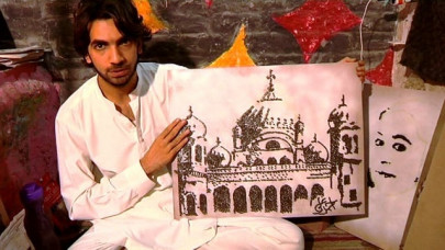 lahori artist creates masterpieces using iron nails lahori artist creates masterpieces using iron nails