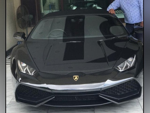 the car was bought at a staggering price tag of rs115 million photo express the car was bought at a staggering price tag of rs115 million photo express