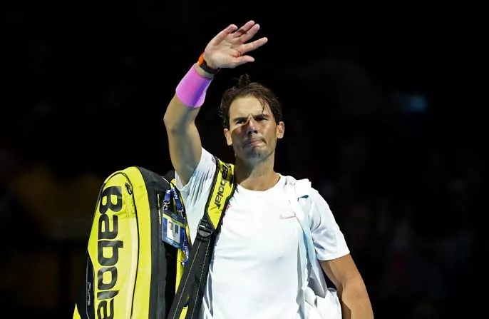 the spanish top seed came into the tournament under an injury cloud and went down 6 2 6 4 photo afp the spanish top seed came into the tournament under an injury cloud and went down 6 2 6 4 photo afp