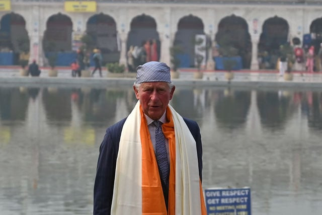 britain 039 s prince charles visits the gurudwara bangla sahib a prominent sikh house of worship in new delhi on november 13 2019 photo afp britain 039 s prince charles visits the gurudwara bangla sahib a prominent sikh house of worship in new delhi on november 13 2019 photo afp