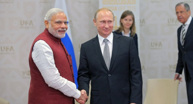 indian prime minister narendar modi with russian president vladimir putin photo afp indian prime minister narendar modi with russian president vladimir putin photo afp