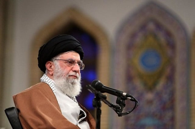 ayatollah ali khamenei said the abolition of the israeli regime does not mean the abolition of jewish people we have no problem with them photo afp file ayatollah ali khamenei said the abolition of the israeli regime does not mean the abolition of jewish people we have no problem with them photo afp file