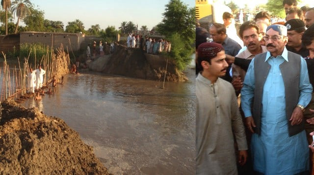 400 houses damaged by canal breach in khairpur