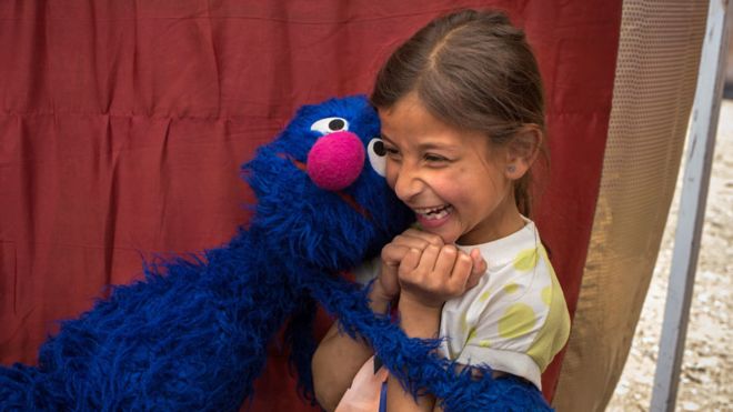 sesame street launches muppet show especially for syrian children