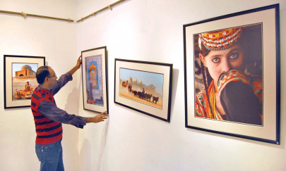 painting award exhibit opens today
