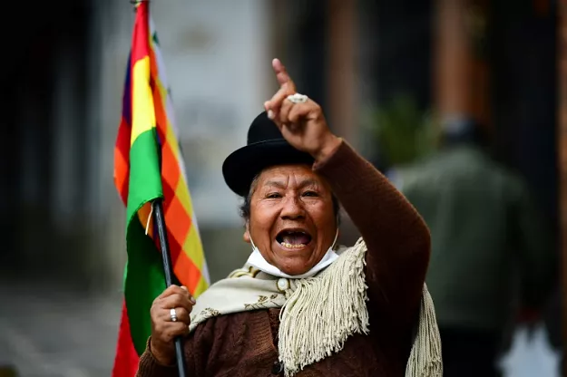 nearly a month of protests have left 10 people dead and around 400 wounded photo afp