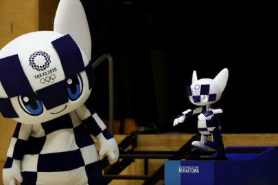 kawaii olympic robot mascots thrill tokyo students