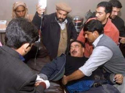 sheikh rashid hospitalised due to chest pain sheikh rashid hospitalised due to chest pain