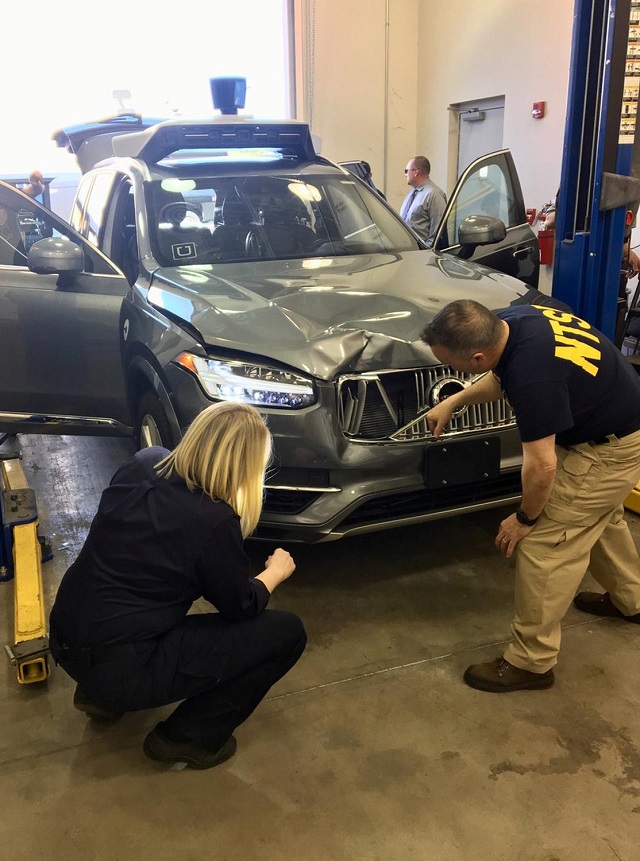 Uber, Distracted Backup Driver Cited By NTSB In Fatal Self-driving Crash