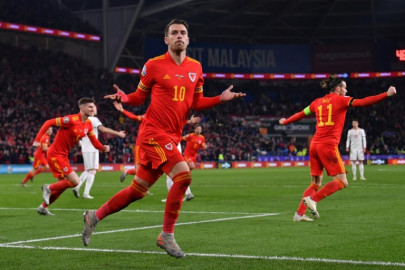 giggs enjoys one of his greatest nights as ramsey leads wales to euro 2020 giggs enjoys one of his greatest nights as ramsey leads wales to euro 2020