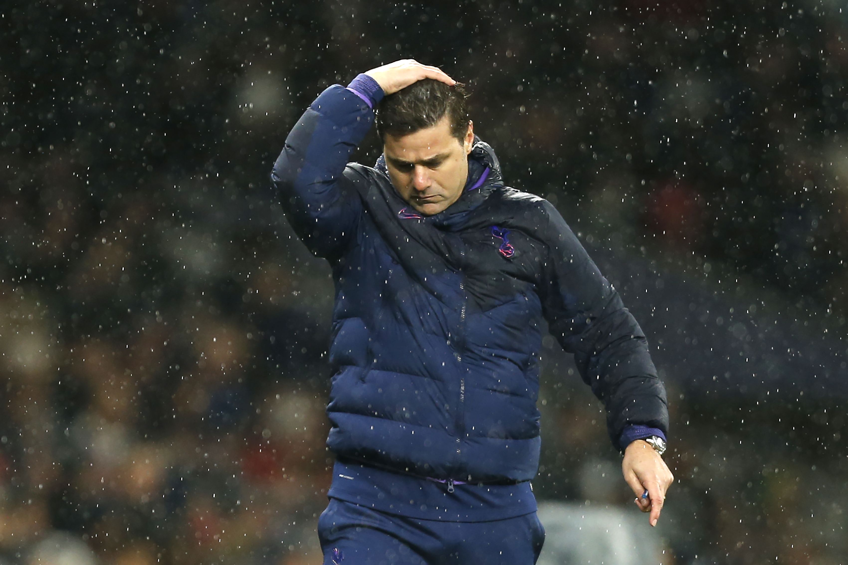 in his final 24 premier league games argentine oversaw just six wins and departs with spurs down in 14th spot photo afp