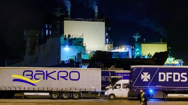 the cargo vessel bound for felixstowe returned to the dutch port of vlaardingen near rotterdam as soon as the stowaways were found photo afp the cargo vessel bound for felixstowe returned to the dutch port of vlaardingen near rotterdam as soon as the stowaways were found photo afp