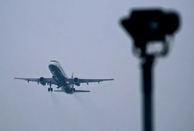 the airline industry estimates it accounts for 2 3 percent of global co2 emissions photo afp the airline industry estimates it accounts for 2 3 percent of global co2 emissions photo afp