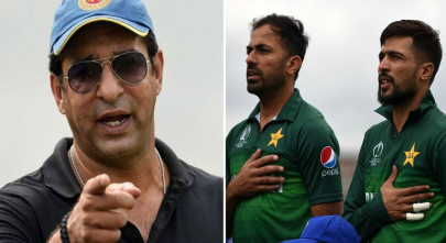 akram blames amir wahab for pakistan s dire show in brisbane test akram blames amir wahab for pakistan s dire show in brisbane test
