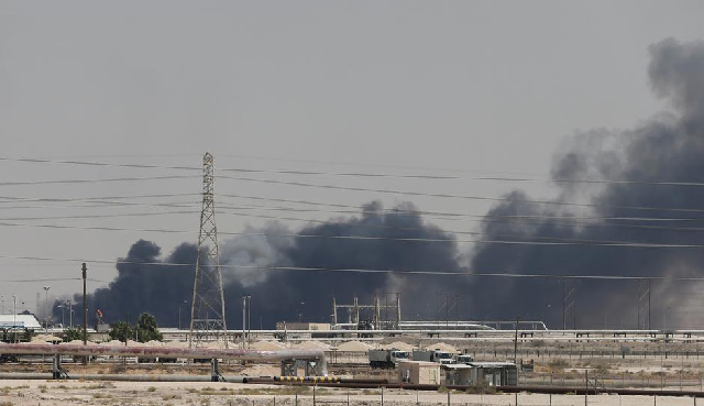 saudi oil attack photo reuters