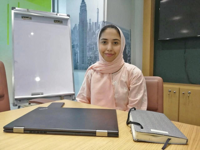 javeria farrukh wasn t deterred when she found that the predictable career path after her bba was not to her liking she managed to carve her career in information technology and counseling without formal education in the two fields photo express javeria farrukh wasn t deterred when she found that the predictable career path after her bba was not to her liking she managed to carve her career in information technology and counseling without formal education in the two fields photo express