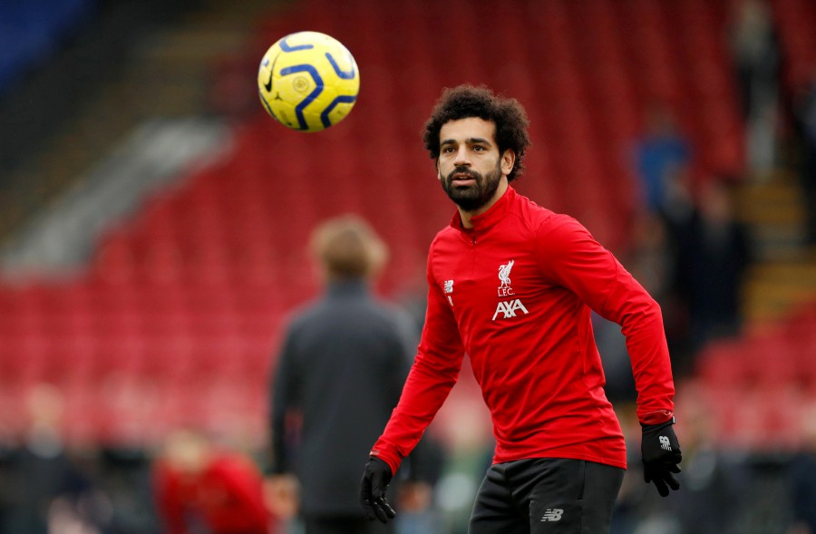 egyptian salah is seeking a player of the year hat trick but may be pipped for first place this time by senegalese mane who is having an outstanding season with liverpool photo afp