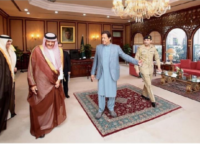 prince sultan calls on pm imran appreciates contribution of pakistanis in ksa s development prince sultan calls on pm imran appreciates contribution of pakistanis in ksa s development