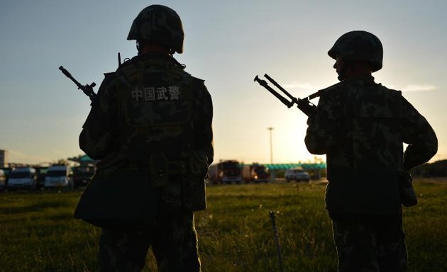 file photo of chinese police photo afp