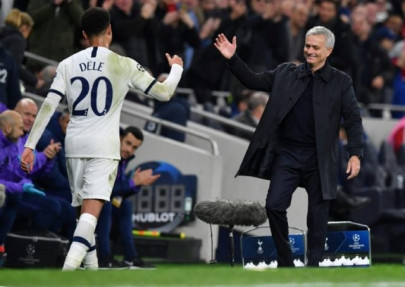 mourinho revels in game changing sub as tottenham fight back to make last 16