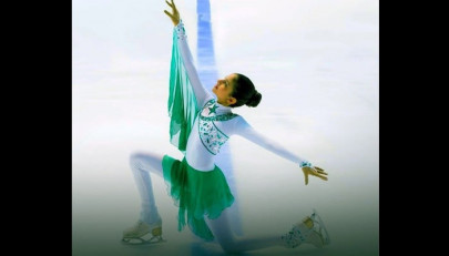 pakistani figure skater wins gold in austria pakistani figure skater wins gold in austria