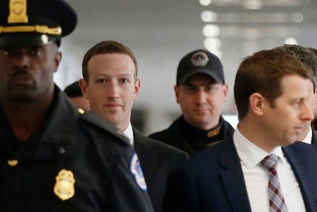 facebook ceo mark zuckerberg arrives for a meeting with senator bill nelson d fl on capitol hill in washington us april 9 2018 photo reuters