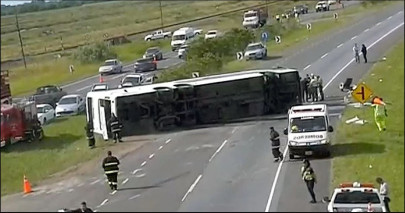 two kids die scores injured in argentine bus accident two kids die scores injured in argentine bus accident