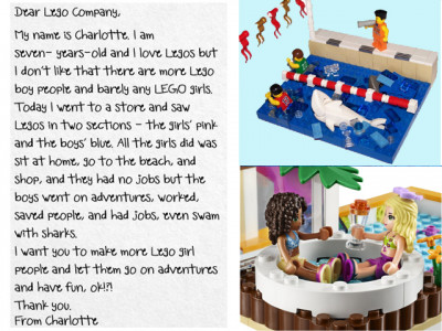times a changin a seven year old girl s open letter to lego about gender inequality times a changin a seven year old girl s open letter to lego about gender inequality