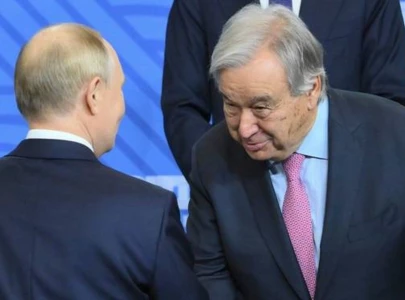 un chief urges peace in ukraine calls for ceasefire in gaza lebanon at brics summit