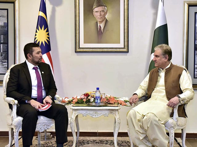 fm qureshi meets deputy foreign minister of malaysia in islamabad on friday photo app fm qureshi meets deputy foreign minister of malaysia in islamabad on friday photo app