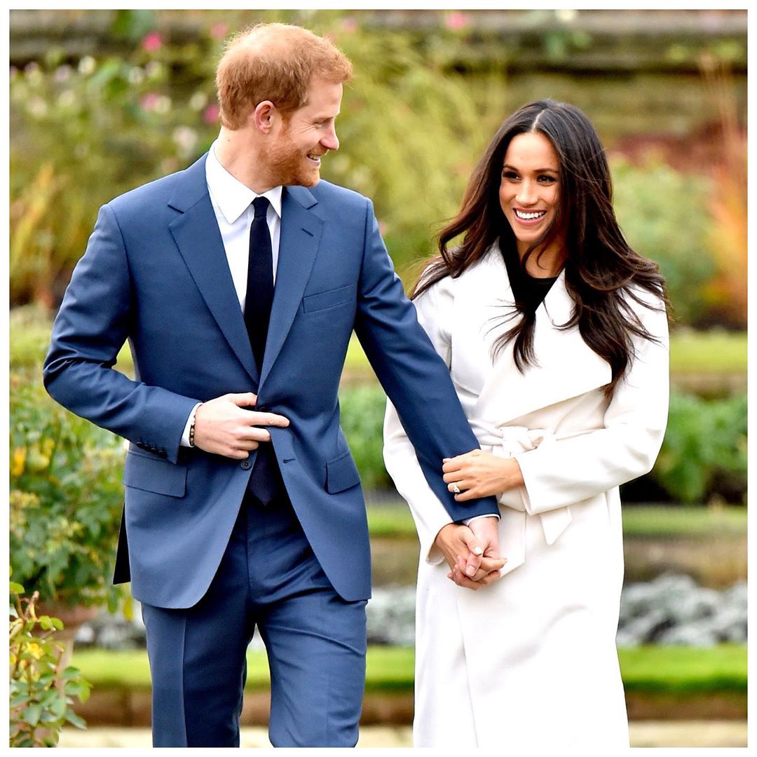 meghan markle and prince harry share never before seen wedding photo