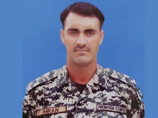 the martyred soldier has been identified as lance naik muhammad imran photo ispr the martyred soldier has been identified as lance naik muhammad imran photo ispr