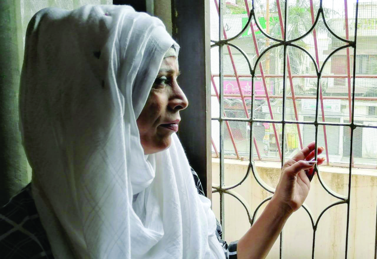 for much of her life rubina has struggled with a disease that left her isolated today she counsels others going through the same ordeal photo express