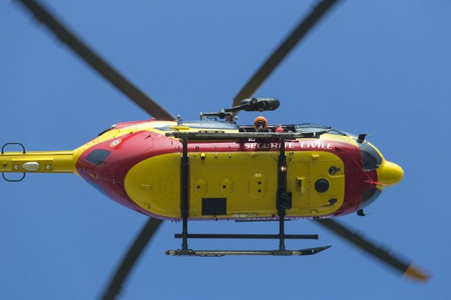 the ec145 helicopter lost radio and radar contact while on a rescue and reconnaissance flight in the var region photo afp