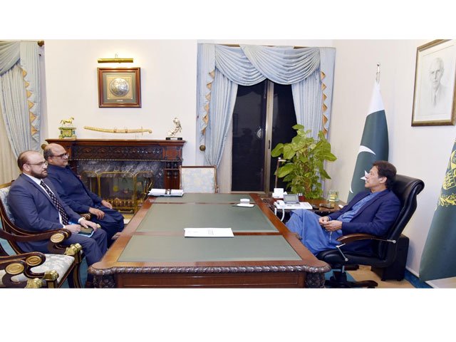 newly appointed dg fia calls on pm imran