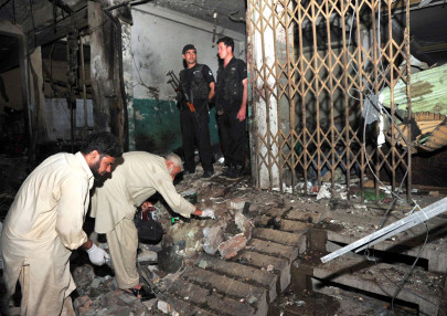 peshawar cantt blasts taliban deny responsibility blame foreign agencies