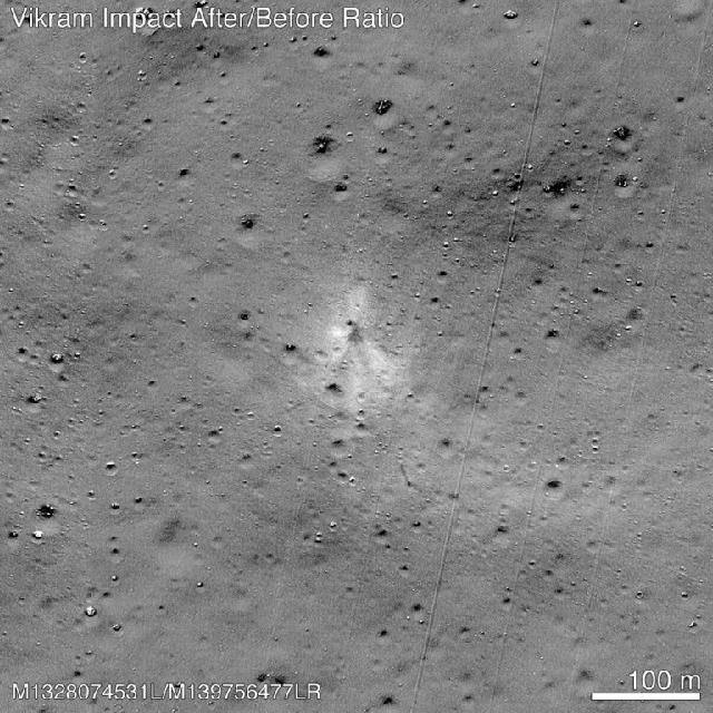 nasa finds indian moon lander with help of amateur space enthusiast