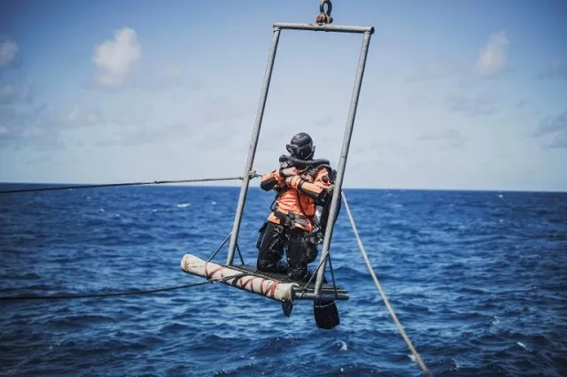 greenpeace researchers braved choppy seas to explore vema an underwater mountain around 1 000 kilometres 600 miles off the west coast of south africa photo afp greenpeace researchers braved choppy seas to explore vema an underwater mountain around 1 000 kilometres 600 miles off the west coast of south africa photo afp