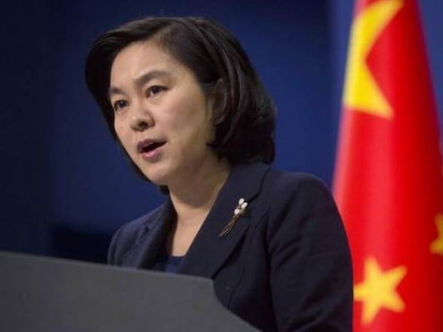 chinese foreign ministry spokesperson hua chunying photo file