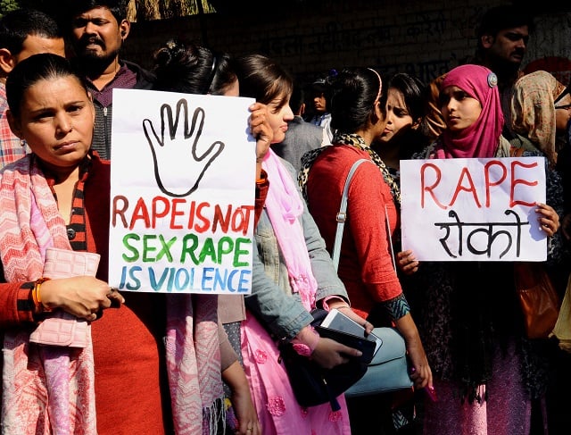 social activists and supporters shout slogans to protest against the alleged rape and murder of a 27 year old veterinary doctor in hyderabad during a demonstration in new delhi india on december 3 2019 photo reuters