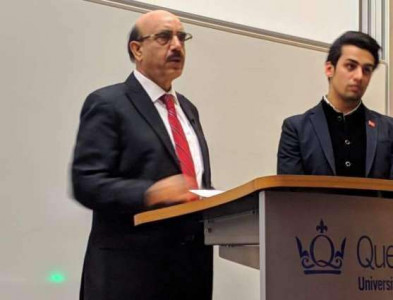 ajk president urges action rather than statements to help kashmiris