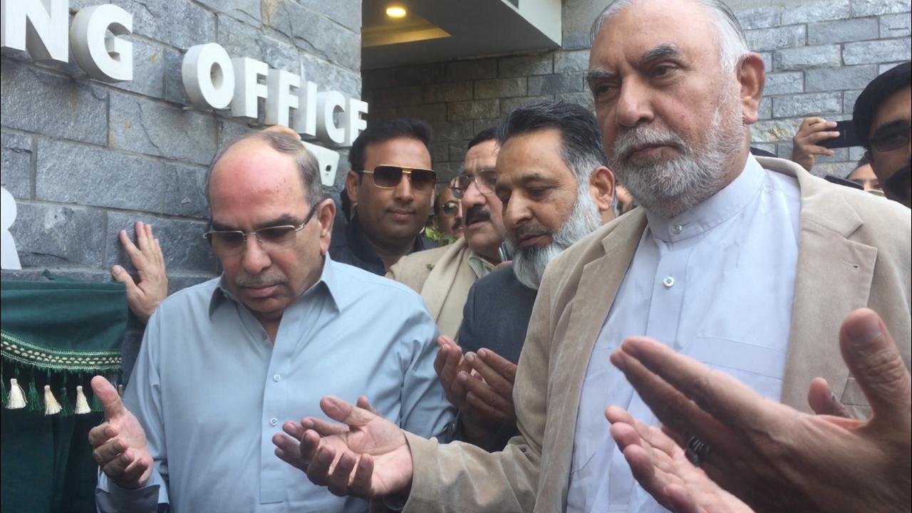 malik riaz in peshawar on thursday photo express