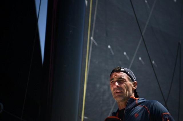 south african born swiss mike horn is attempting toto circumnavigate the globe via the north and south poles photo afp