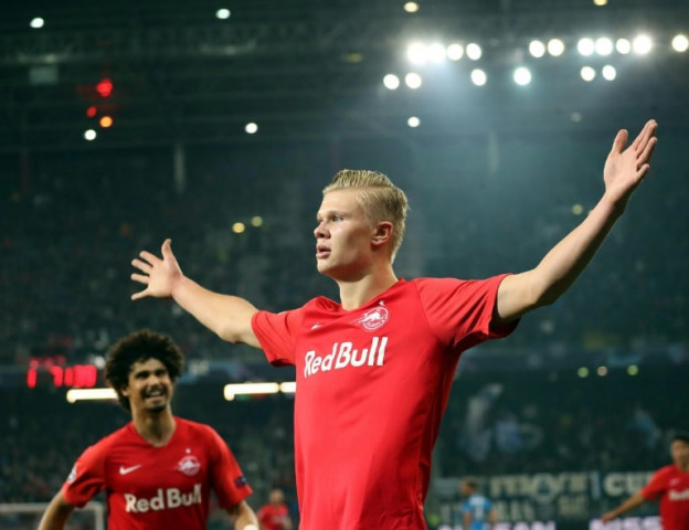 austrian club have scored 87 goals in 24 games in all competitions this season 28 of which have come from haaland photo afp austrian club have scored 87 goals in 24 games in all competitions this season 28 of which have come from haaland photo afp