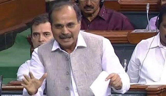 indian congress leader adhir ranjan chowdhury takes controversial swipe at pm modi photo ndtv file indian congress leader adhir ranjan chowdhury takes controversial swipe at pm modi photo ndtv file