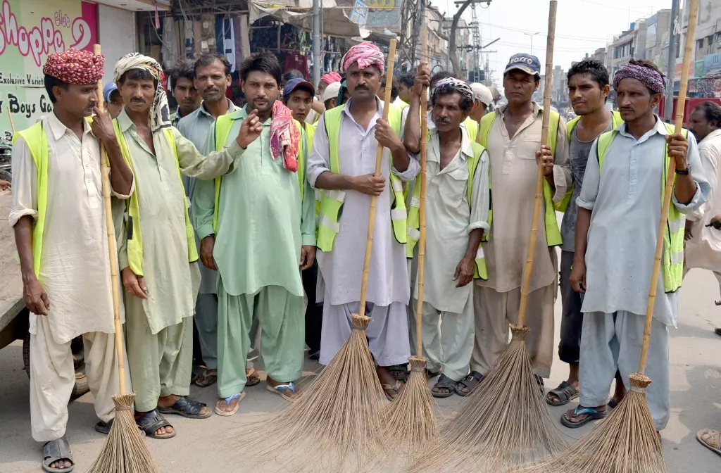 a photo of sanitary workers photo shahid bukhari a photo of sanitary workers photo shahid bukhari
