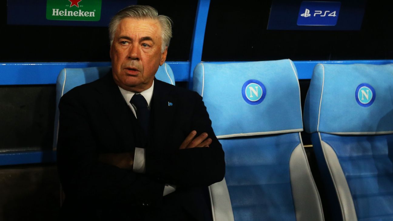 ancelotti sacked despite napoli s champions league progress